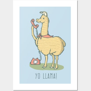 Yo Llama! Posters and Art